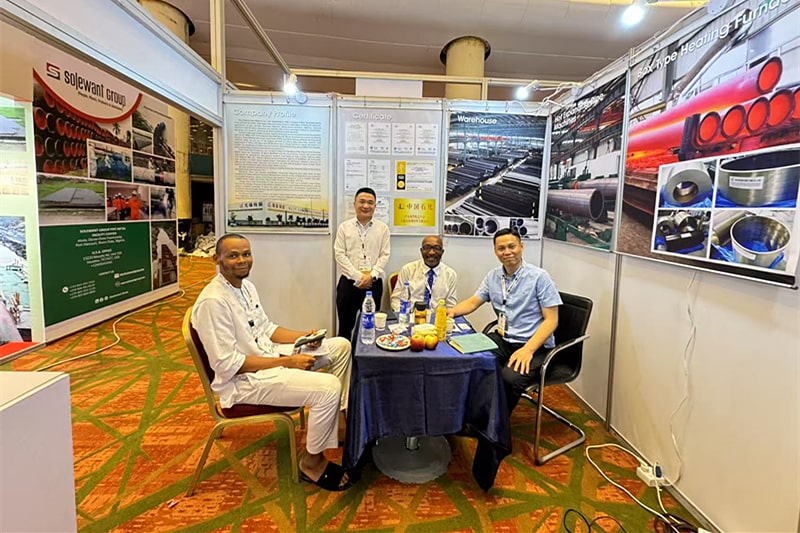 Group photo of customers